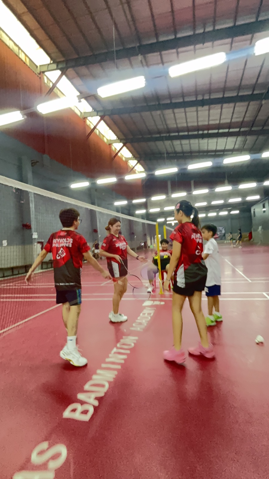 REDCOURT players on court